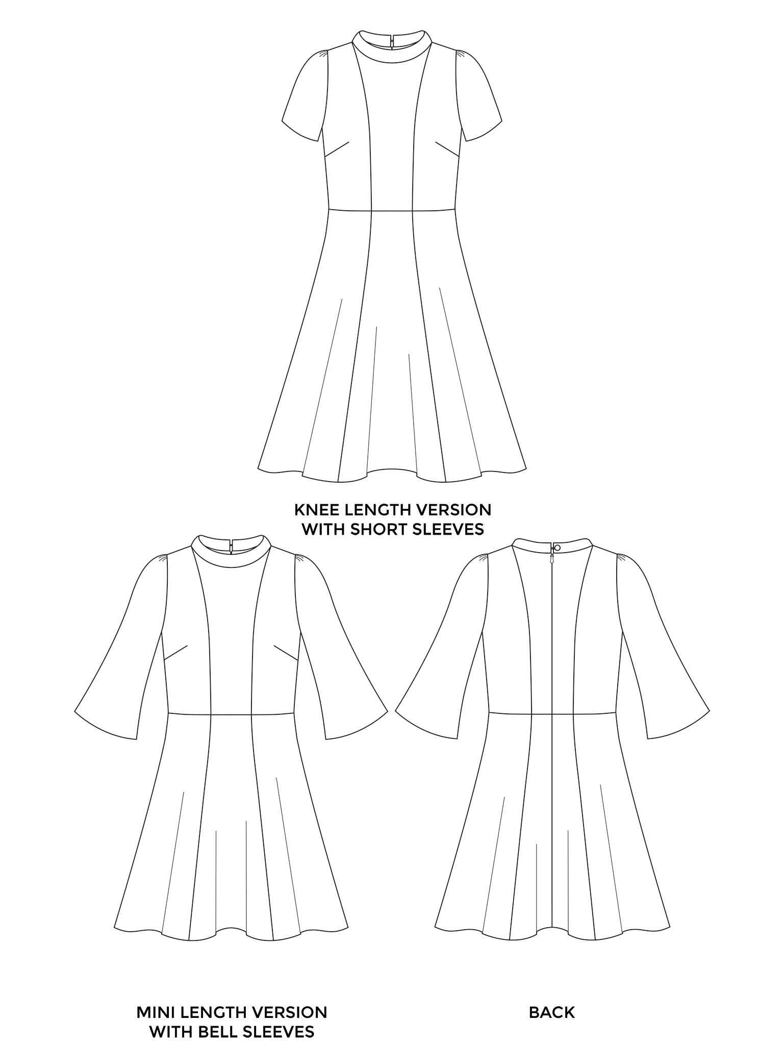 Martha Dress Pattern - Tilly And The Buttons - Simplifi Fabric