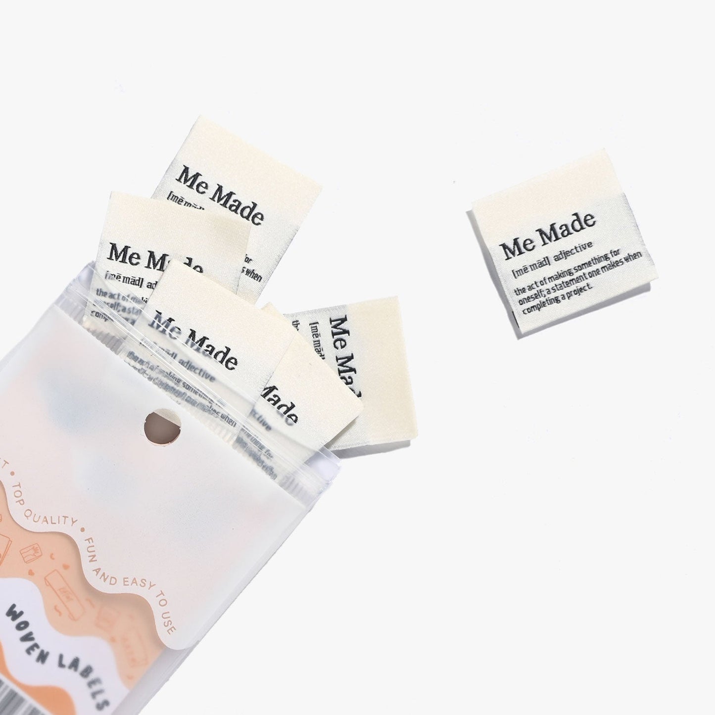 "ME MADE DEFINITION" Woven Label Pack - Kylie And The Machine - Simplifi Fabric