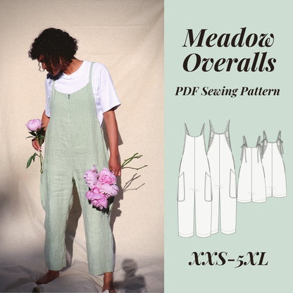 Meadow Overalls PDF Pattern - Lydia Naomi - Simplifi Fabric