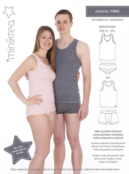 Mens / Womens Underwear - Minikrea - Pattern - Simplifi Fabric