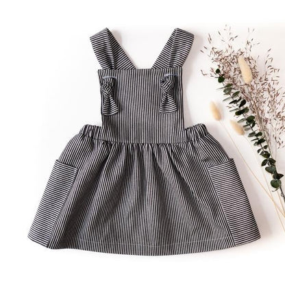 Milano Dress Sewing Pattern - Baby Girl 6M/4Y - Ikatee - Simplifi Fabric