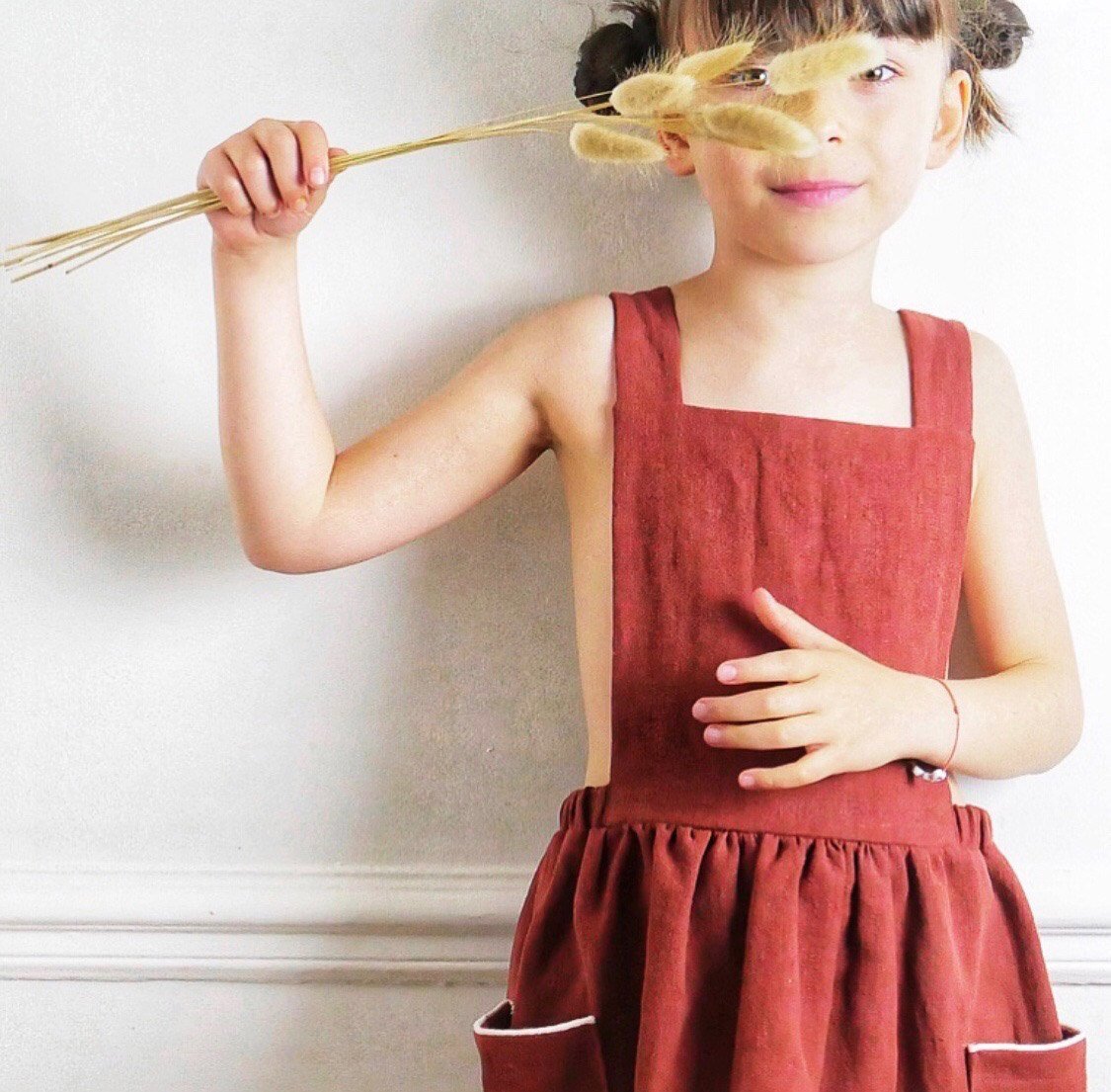 Milano Dress Sewing Pattern - Girl 3/12Y - Ikatee - Simplifi Fabric