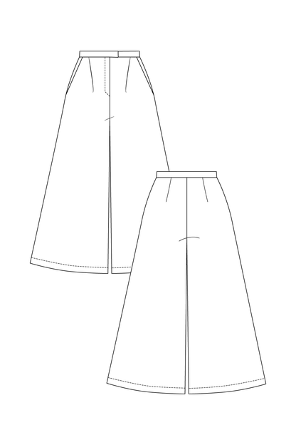 Mimosa Culottes - PDF Pattern - Named Clothing - Simplifi Fabric