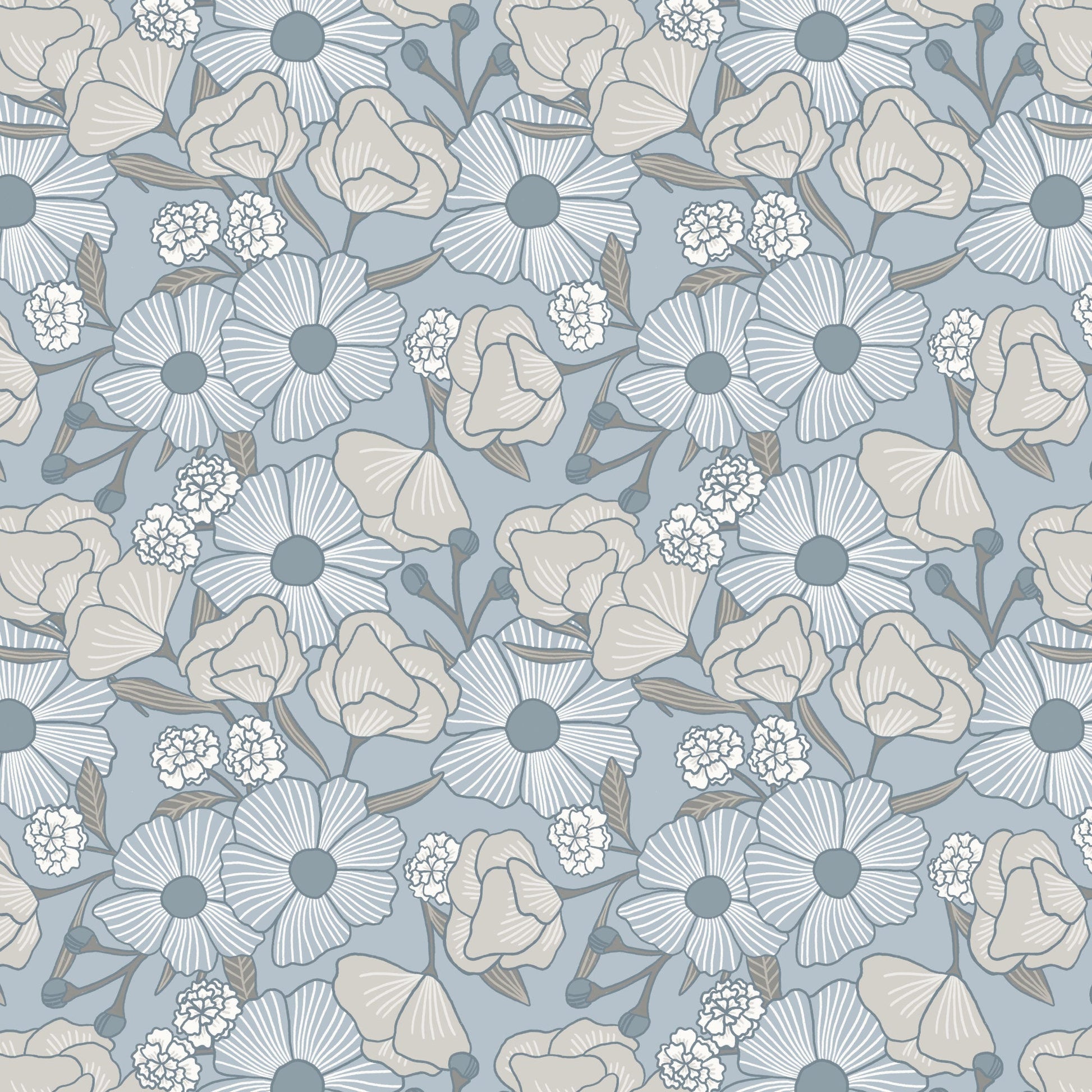 Minette - Coastal Calm - Amy MacCready - Cloud 9 Fabrics - Poplin - Simplifi Fabric