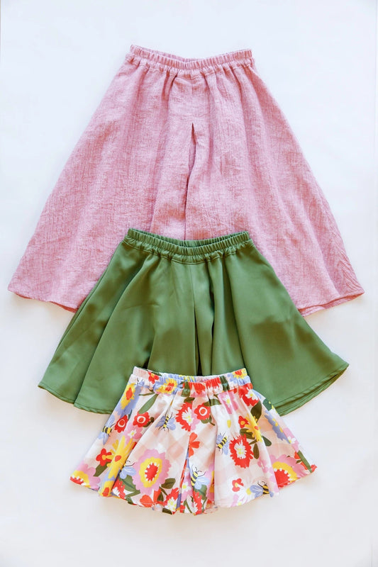 Mini Tania Culottes - 3 - 12 Yrs - Megan Nielsen Patterns - Sewing Pattern - Simplifi Fabric