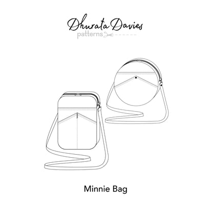 Minnie Bag Sewing Pattern - Dhurata Davies
