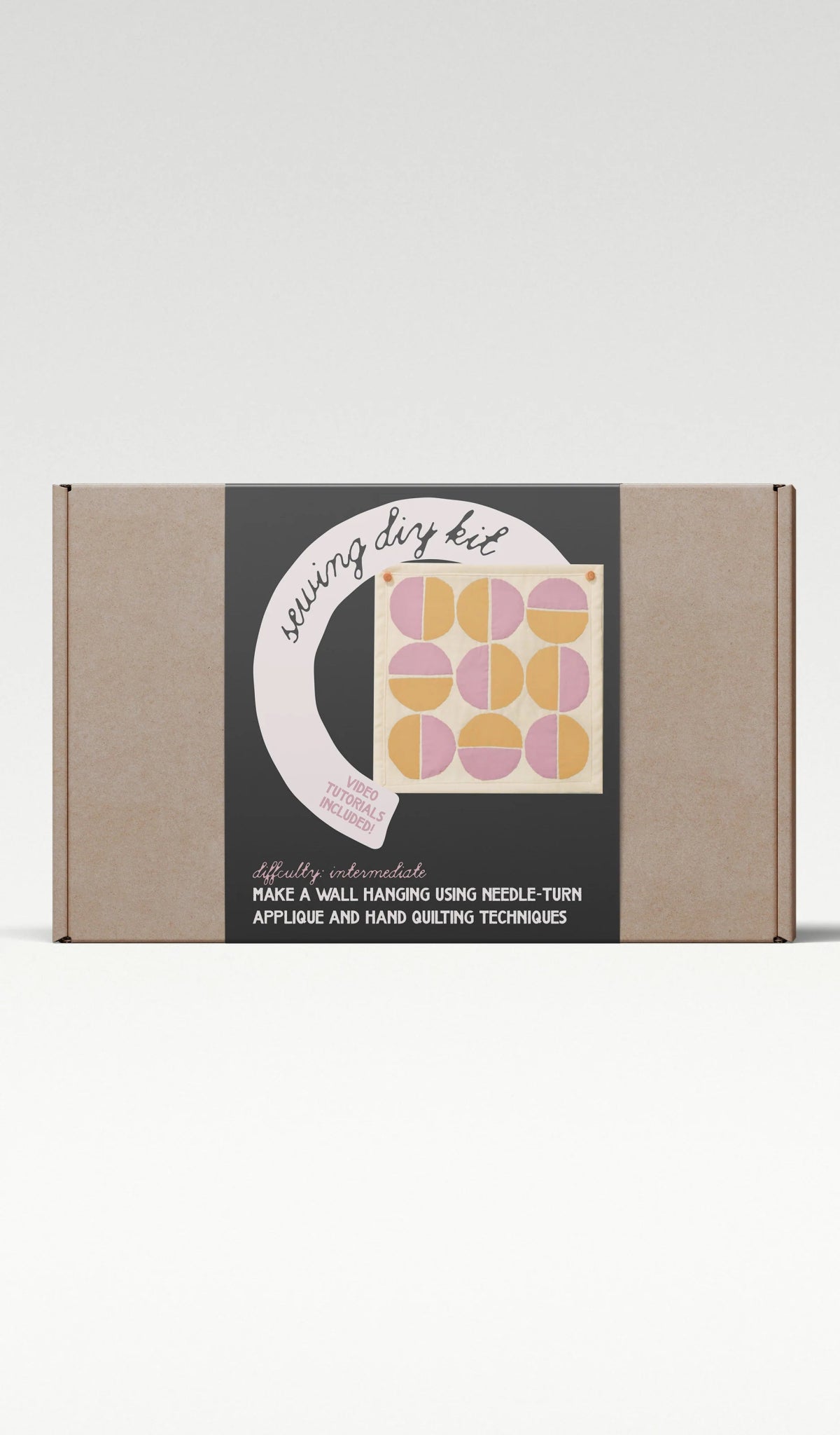 Modern Circles DIY Sewing Kit - It's All In The Stitch (3 Colours) - Simplifi Fabric