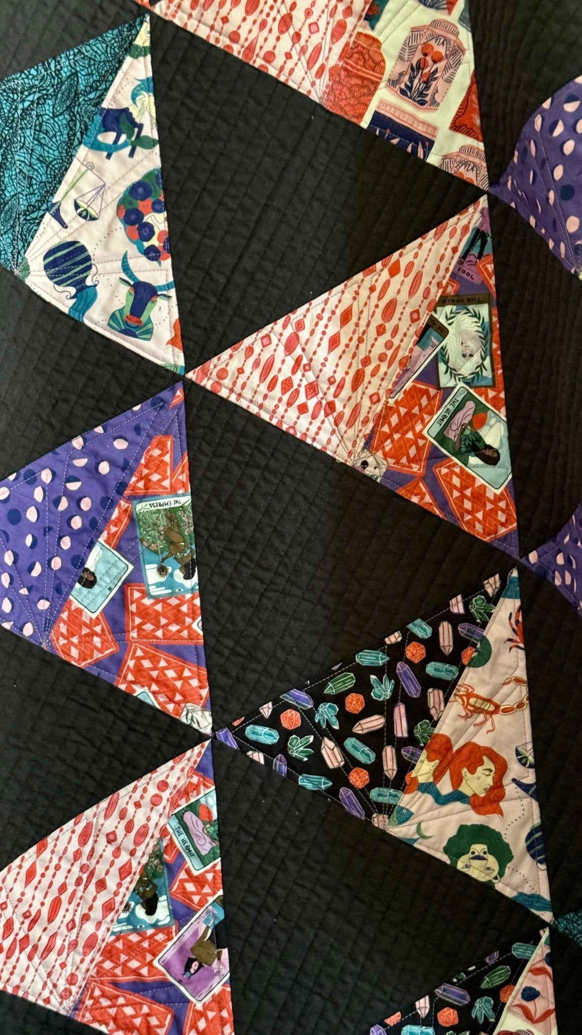 Moon Phases - Secret Of The Oracle - Tara Reed - Cloud 9 Fabrics - Poplin - Simplifi Fabric