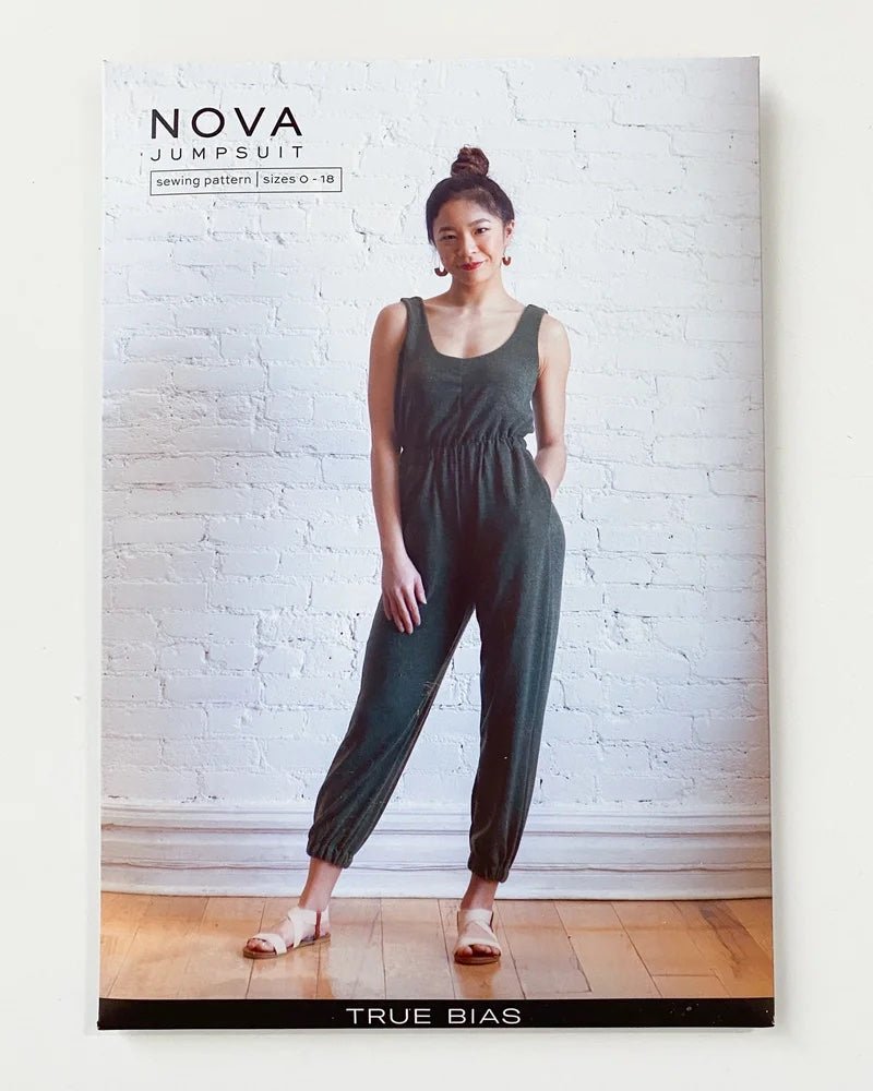 Nova Jumpsuit Sewing Pattern - True Bias - Simplifi Fabric