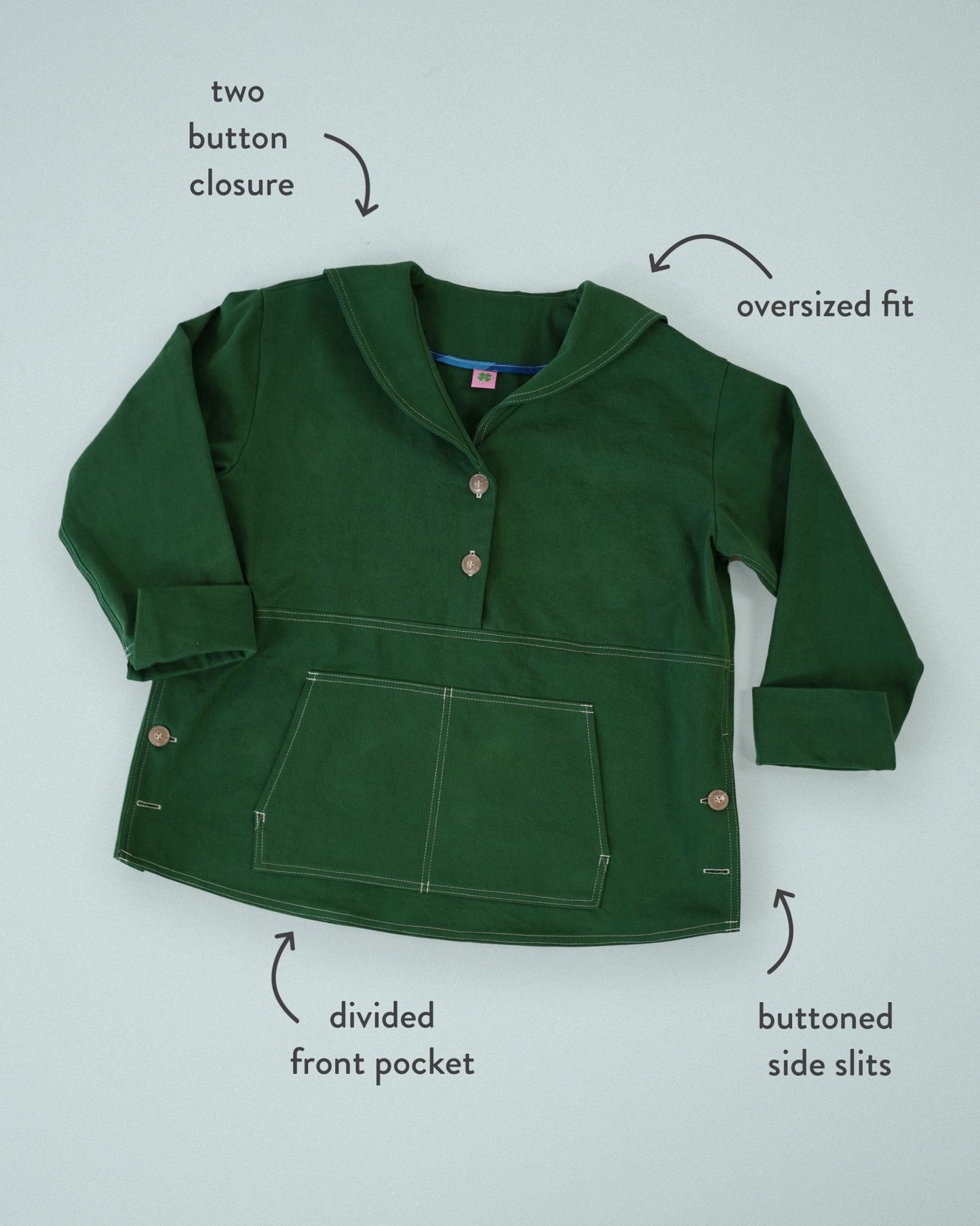 On Deck Popover PDF Pattern - Matchy Matchy Sewing Club - Simplifi Fabric