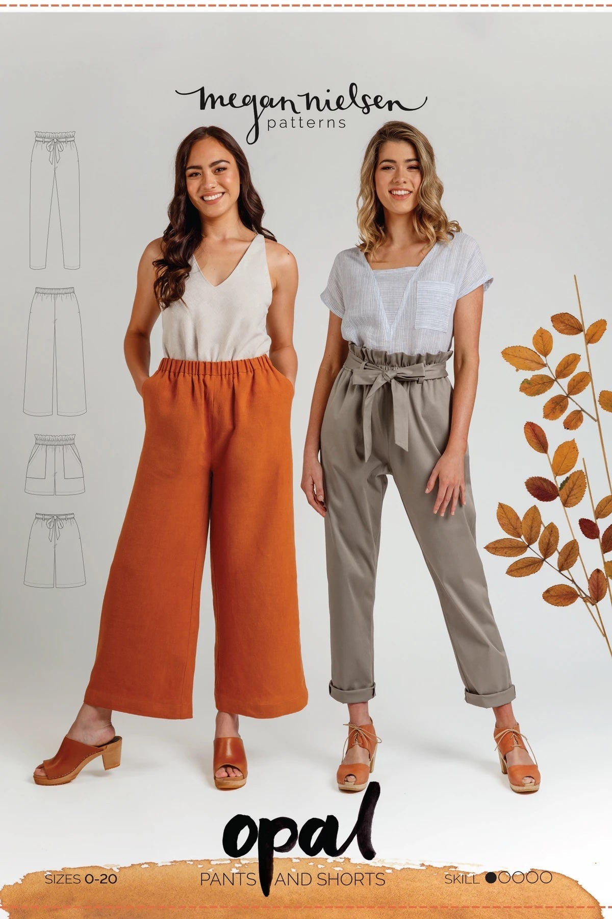 Opal Pants & Shorts - Megan Nielsen Patterns - Sewing Pattern - Simplifi Fabric