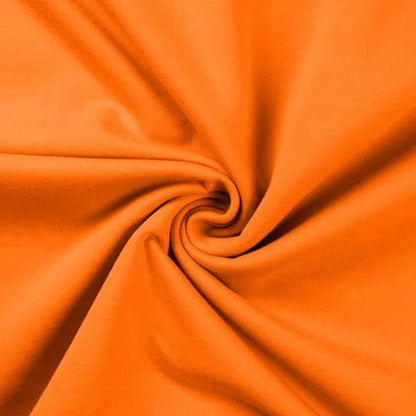 Orange 340 - European Import - Brushed Stretch French Terry - Simplifi Fabric