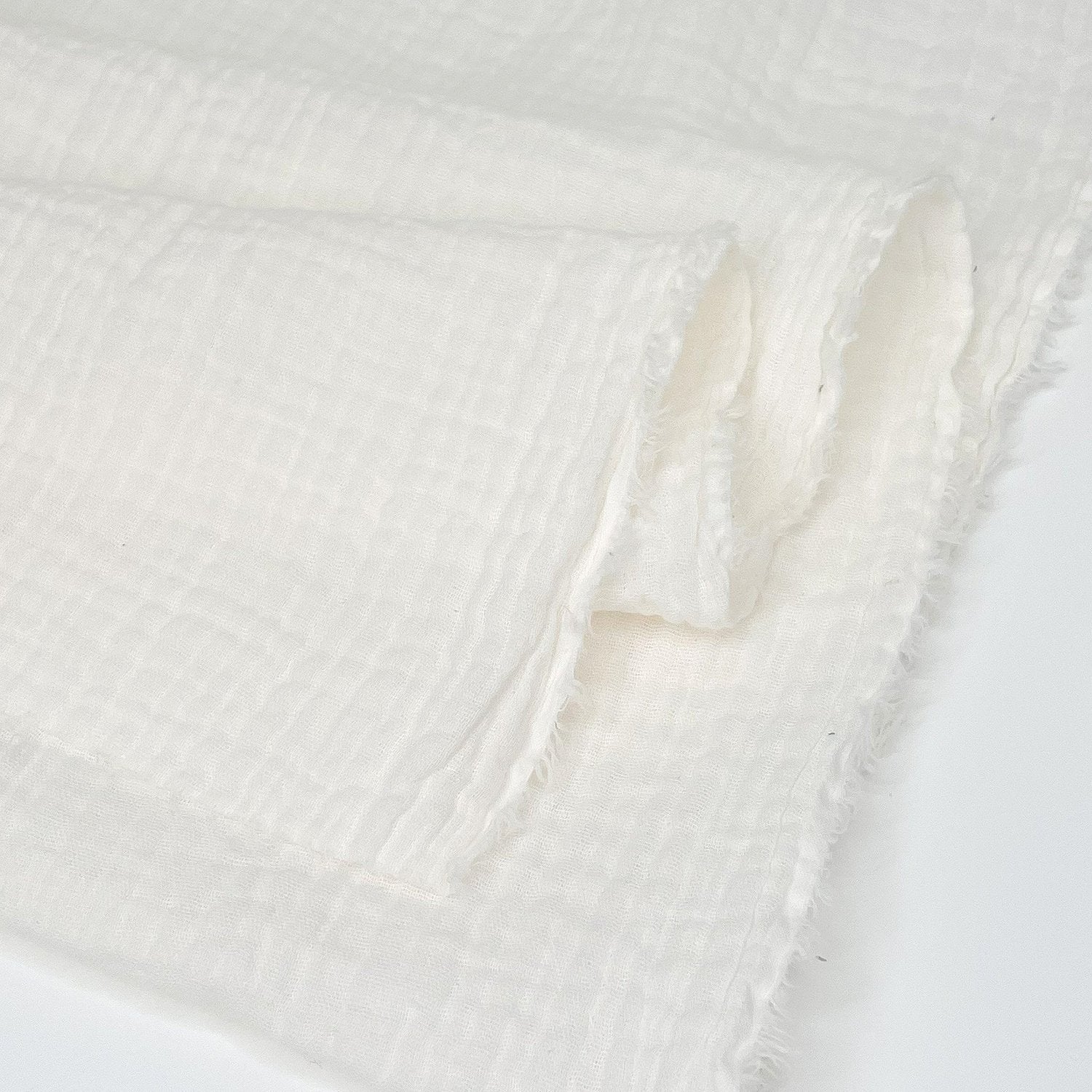 Organic Cotton Double Gauze - Ivory - Simplifi Fabric