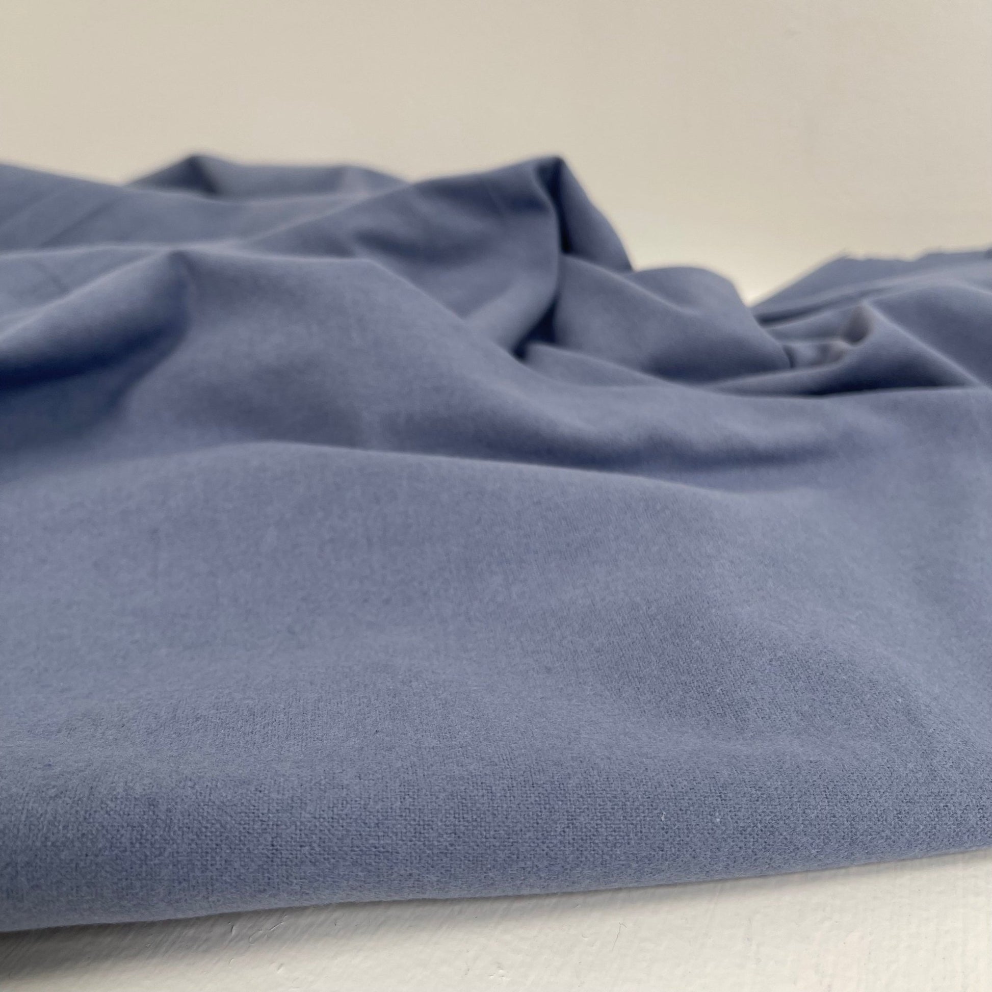 Organic Cotton Flannel 155gsm - Denim - Simplifi Fabric