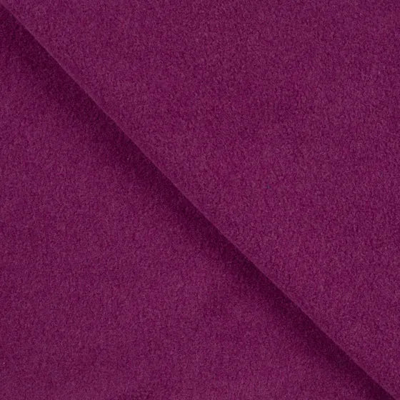 Organic Cotton Polar Fleece - European Import - Cyclam - Simplifi Fabric