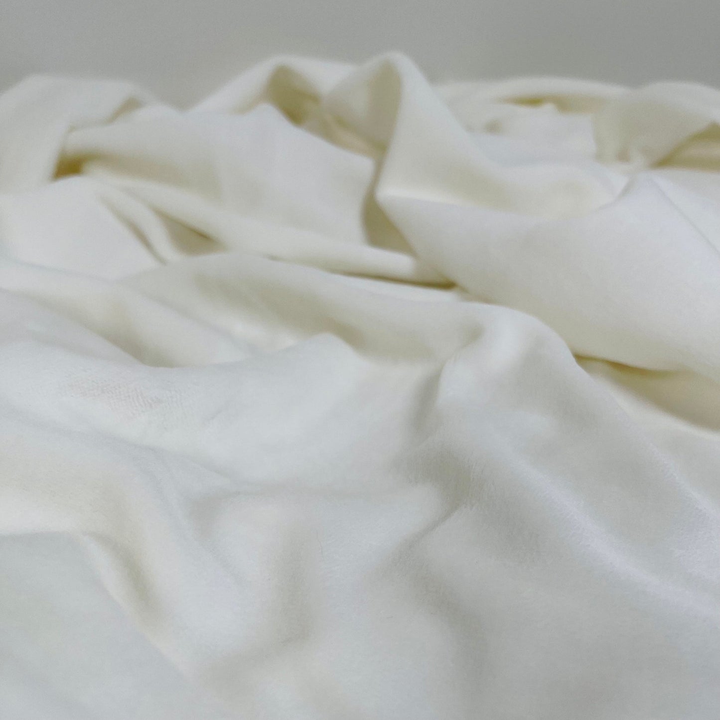 Organic Cotton Polyester Velour 280 gsm - Natural - Simplifi Fabric