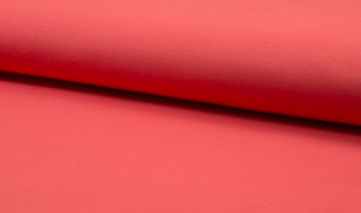 Organic Cotton Stretch French Terry - European Import - Oeko - Tex® - Coral - Simplifi Fabric