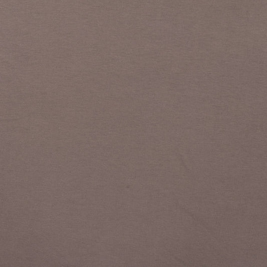 Organic Cotton Stretch Jersey - European Import - Oeko - Tex® - Dusty Brown - Simplifi Fabric