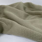 Organic Cotton Waffle / Thermal 250gsm - Sage 11 - Simplifi Fabric