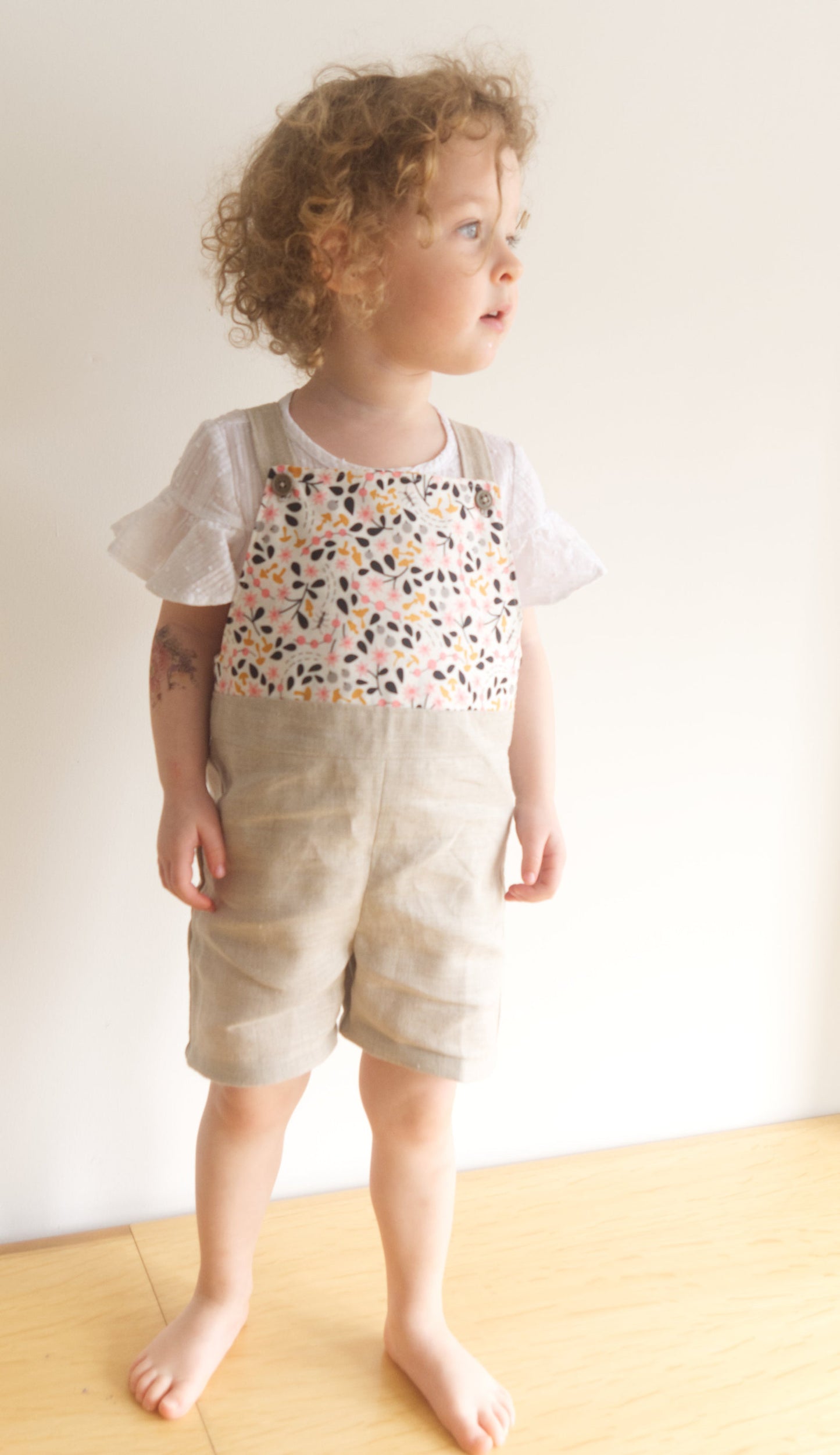 Lion Overalls Childrens Sewing Pattern - Fiona Hanna