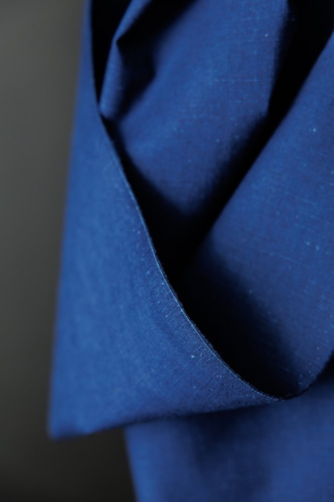 Overdyed Indigo Cotton Slub - Merchant & Mills - Simplifi Fabric