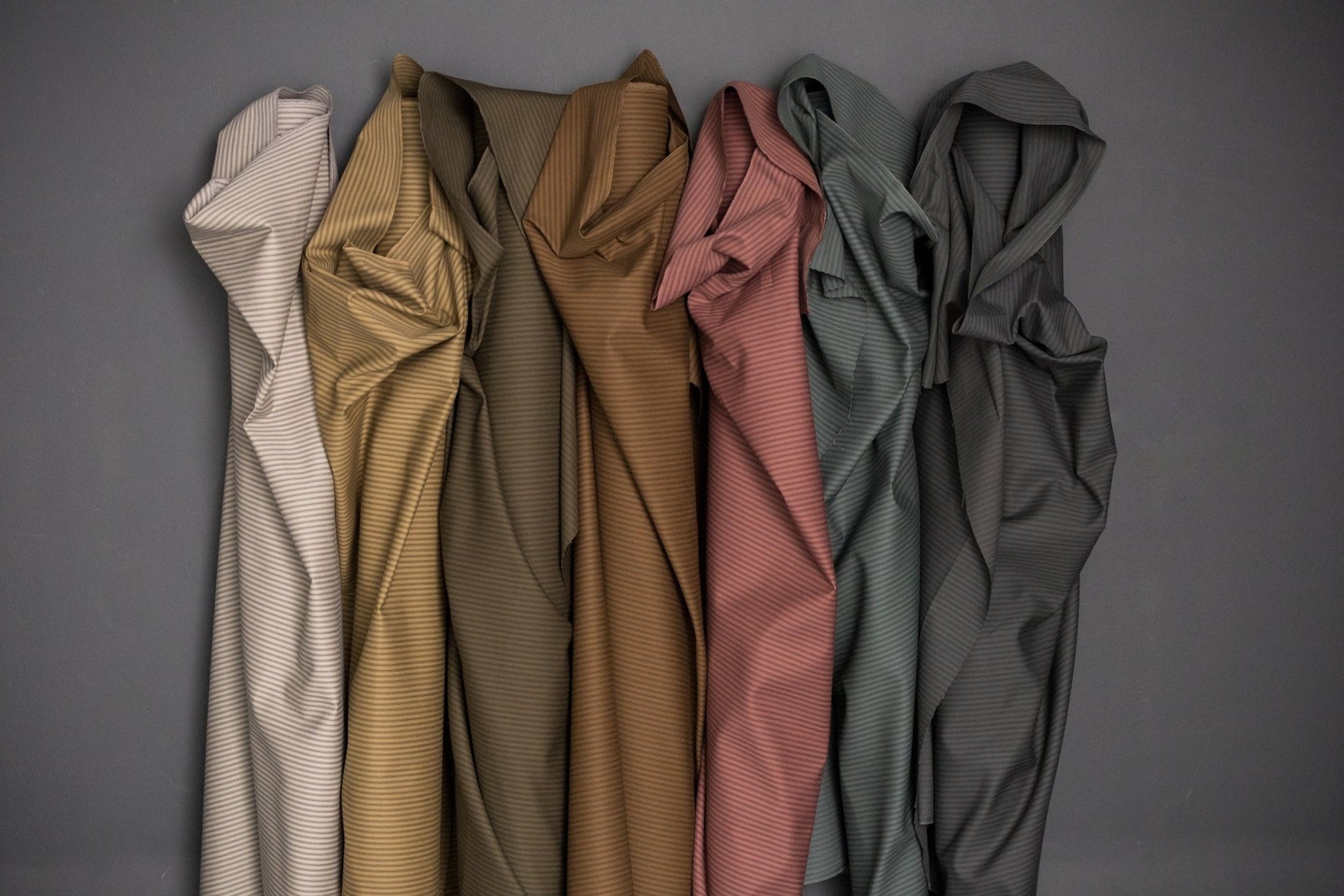 Overdyed Organic Cotton Ticking - Khaki - Merchant & Mills - Simplifi Fabric