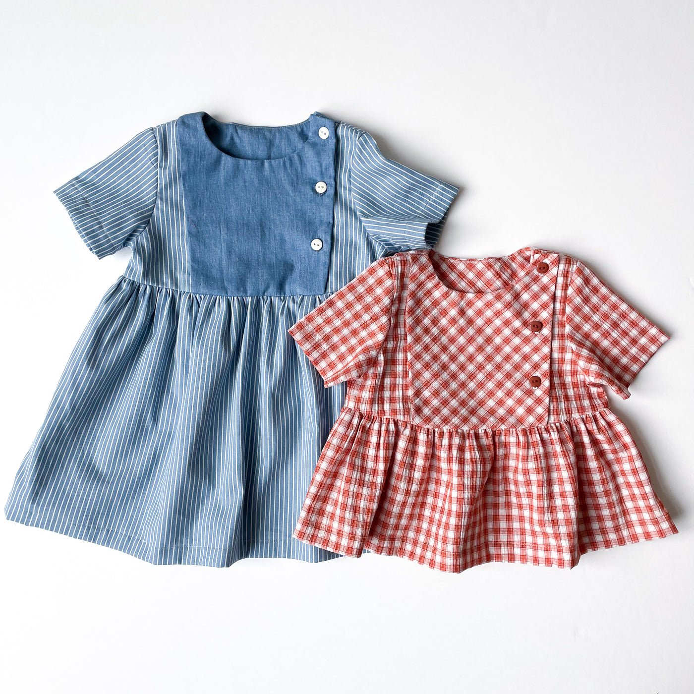 Palerme Blouse or Dress Sewing Pattern - Baby 6M/4Y - Ikatee - Simplifi Fabric