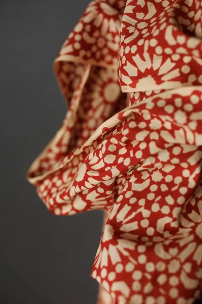 Papercut - Red - Indian Cotton - Merchant & Mills - Simplifi Fabric