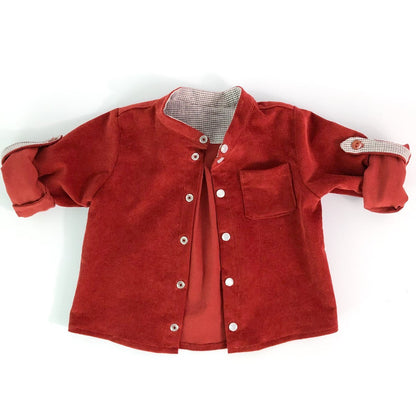 Paris Kids Shirt Sewing Pattern - Kids 3/12 - Ikatee - Simplifi Fabric