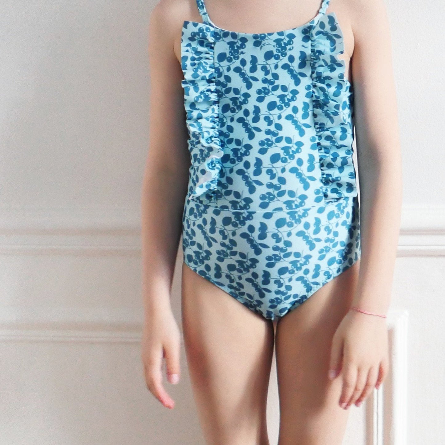 Paulette Swimsuit Sewing Pattern - Girl 3/12Y - Ikatee - Simplifi Fabric