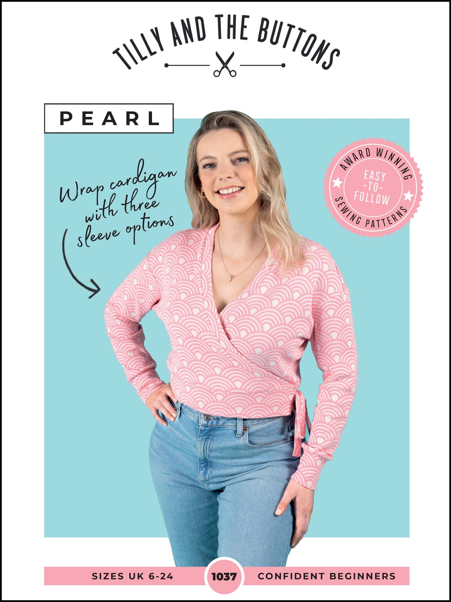 Pearl Cardigan Pattern - Tilly And The Buttons - Simplifi Fabric