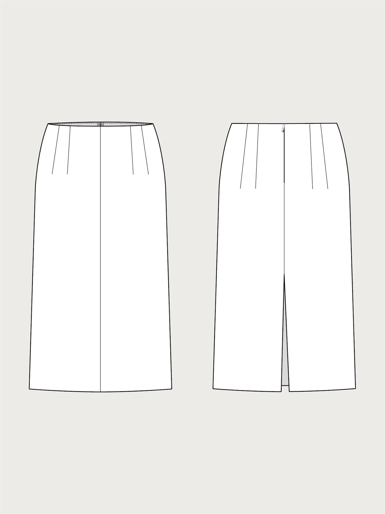 Pencil Skirt Pattern - The Assembly Line - Simplifi Fabric