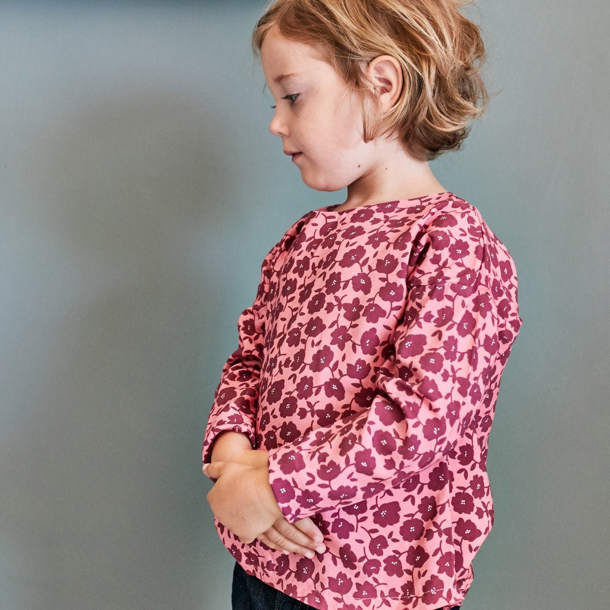 Peony Top Sewing Pattern - Girls 3/12Y - Ikatee - Simplifi Fabric