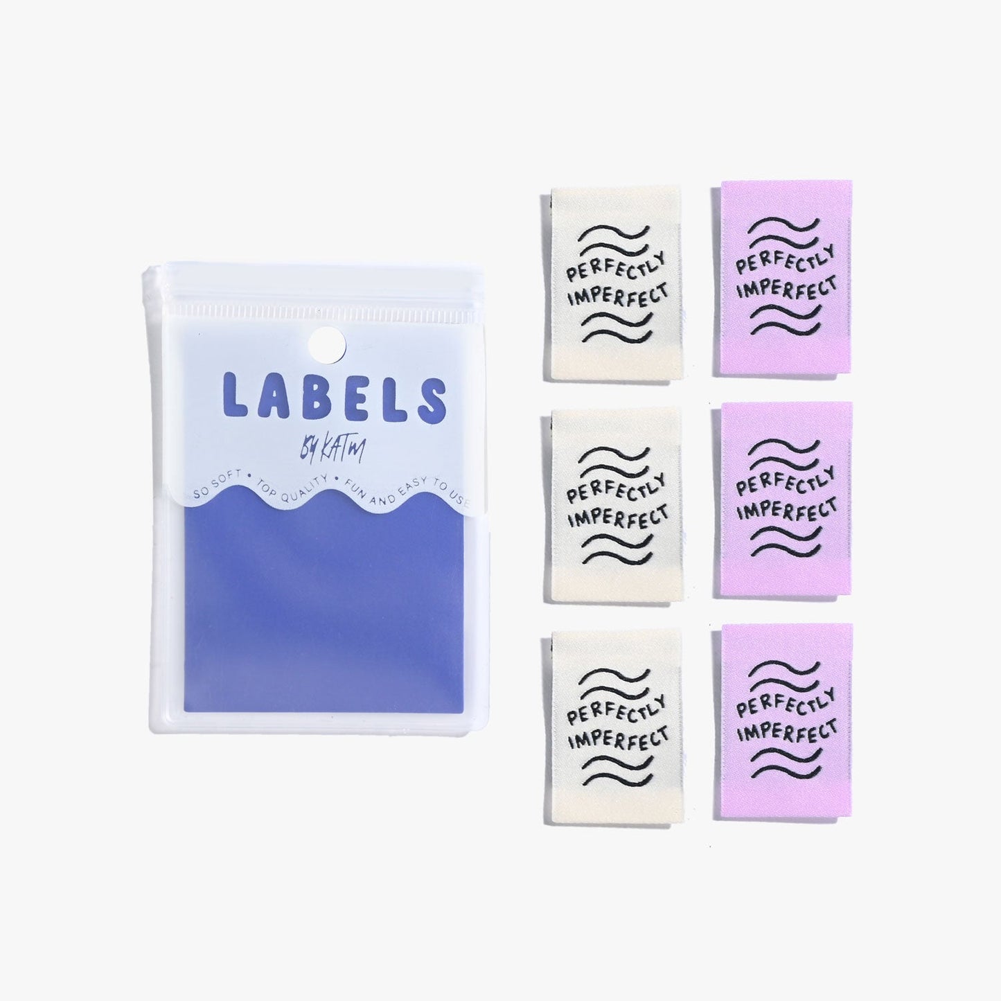 "PERFECTLY IMPERFECT" V.3 Woven Label Pack - Kylie And The Machine - Simplifi Fabric