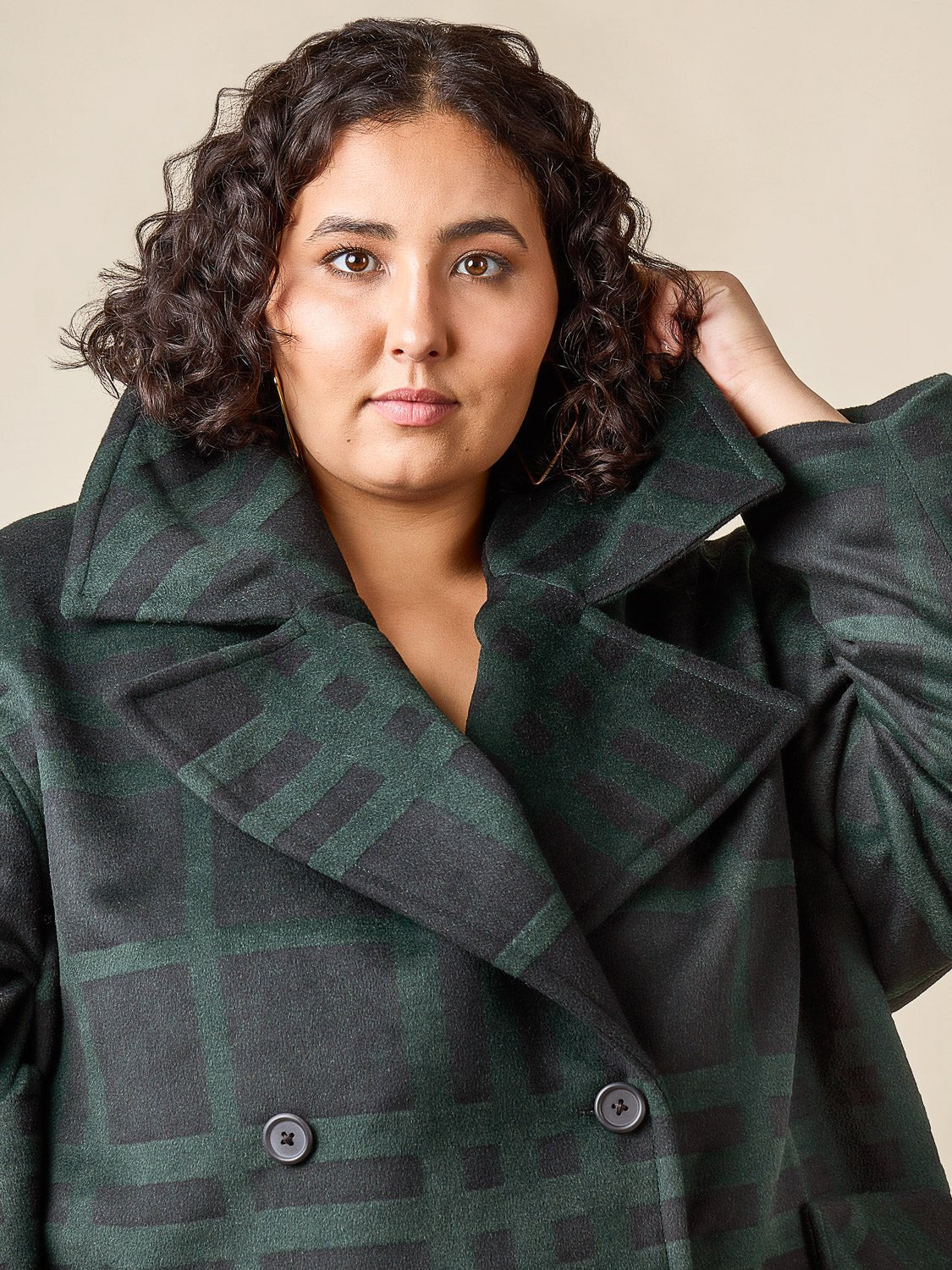 Phoebe Double - Breasted Coat Pattern - Closet Core Patterns - Simplifi Fabric