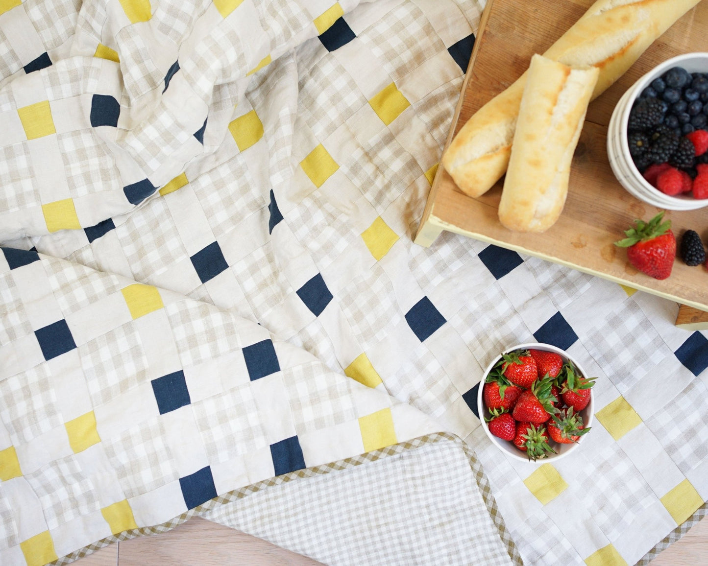 Picnic Square Quilt PDF Pattern - Matchy Matchy Sewing Club - Simplifi Fabric