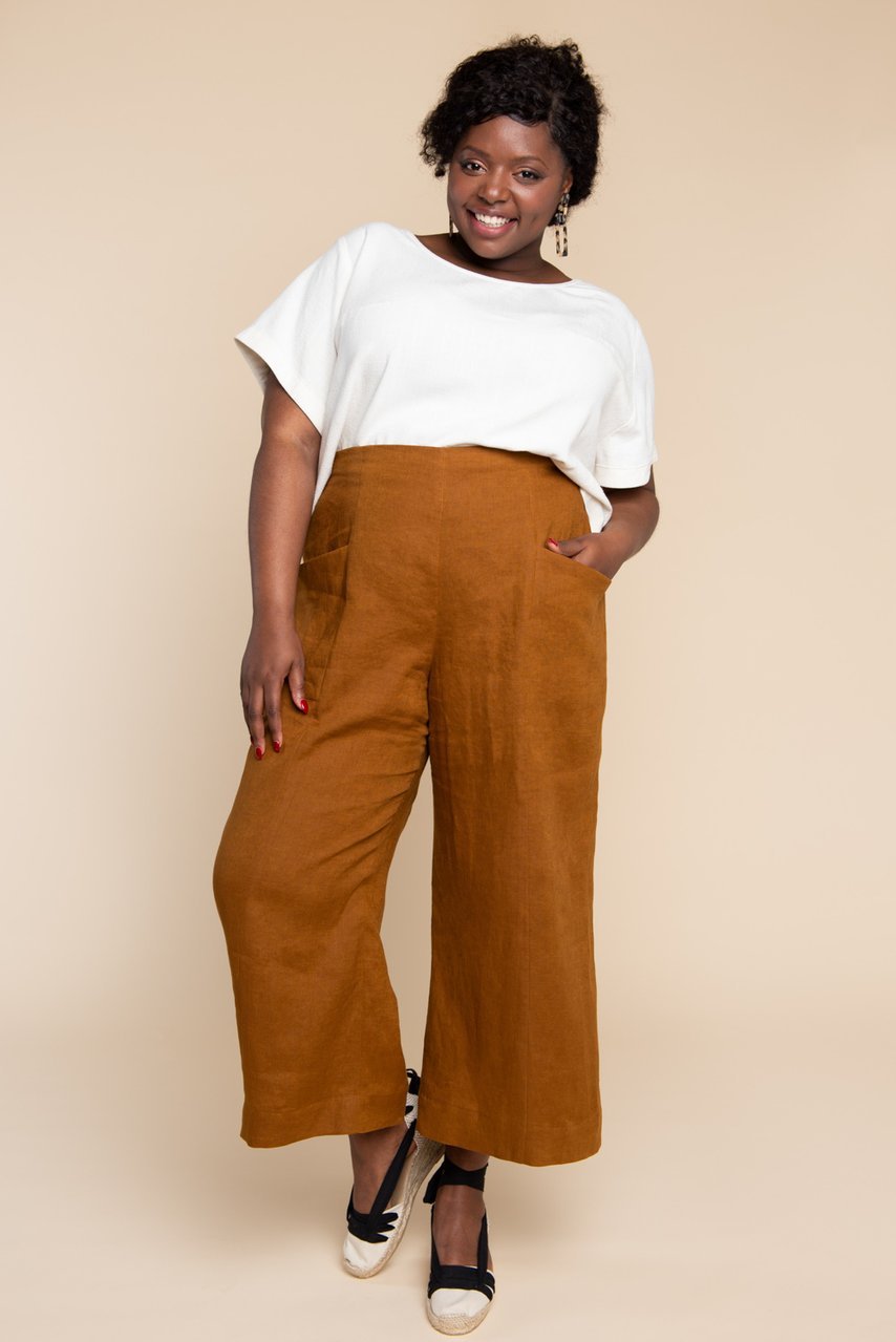 Pietra Pants & Shorts Pattern - Closet Core Patterns - Simplifi Fabric