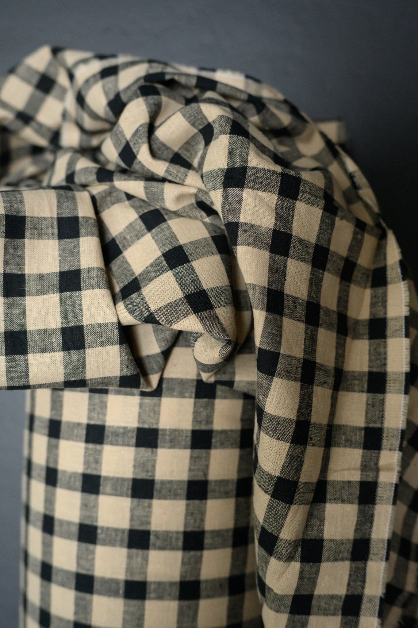 Piper Gingham BCI Cotton / Linen - European Import - Merchant & Mills - Simplifi Fabric