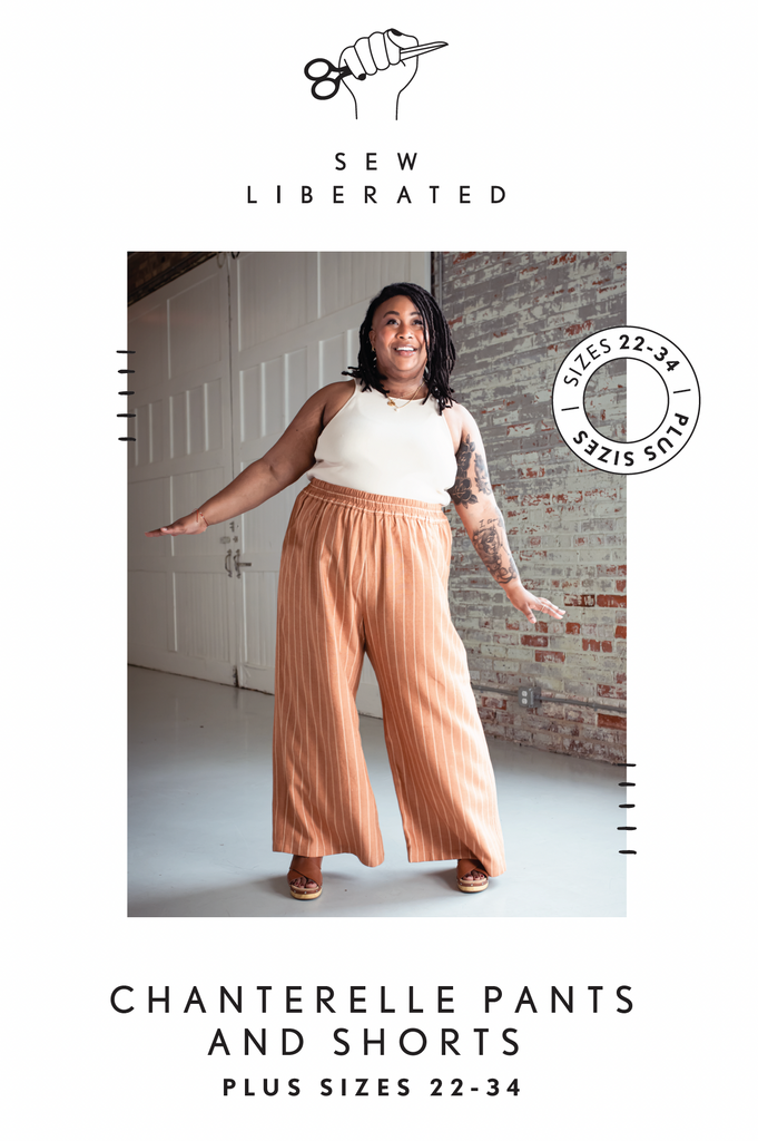 Chantrelle Pants & Shorts Paper Pattern - Sew Liberated (2 size options)