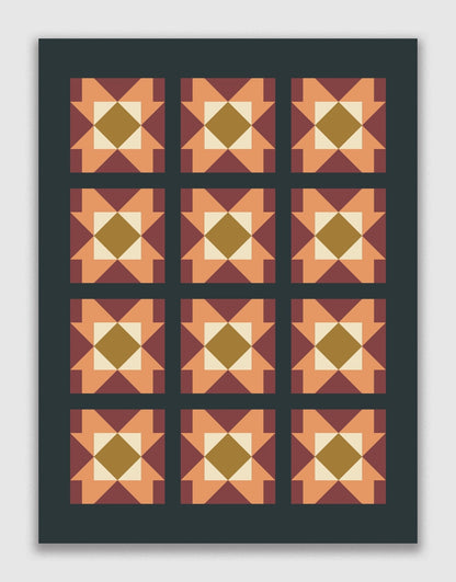 Prairie Rose Paper Pattern - The Blanket Statement Quilt Co. - Simplifi Fabric