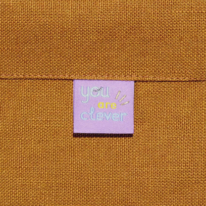 "You Are Clever" KATM x Brook Gossen Woven Labels - Kylie And The Machine