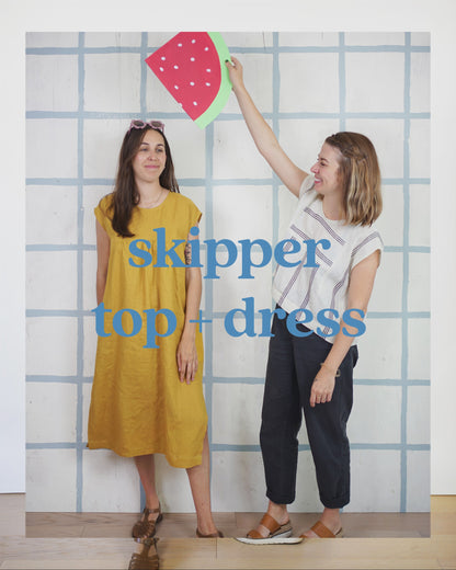 Skipper Top & Dress PDF Pattern - Matchy Matchy Sewing Club