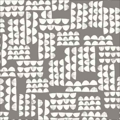 Ridge - Gray - Imprint - Eloise Renouf - Cloud 9 Fabrics - Poplin - Simplifi Fabric