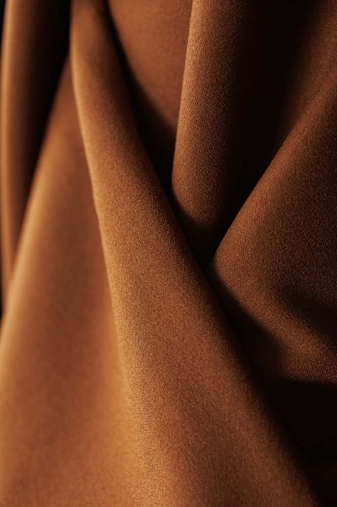 Russet Wool / Viscose Crepe - European Import - Merchant & Mills - Simplifi Fabric