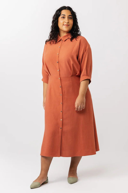 Silmu Shirt & Shirt Dress - Named Clothing - Sewing Pattern - Simplifi Fabric