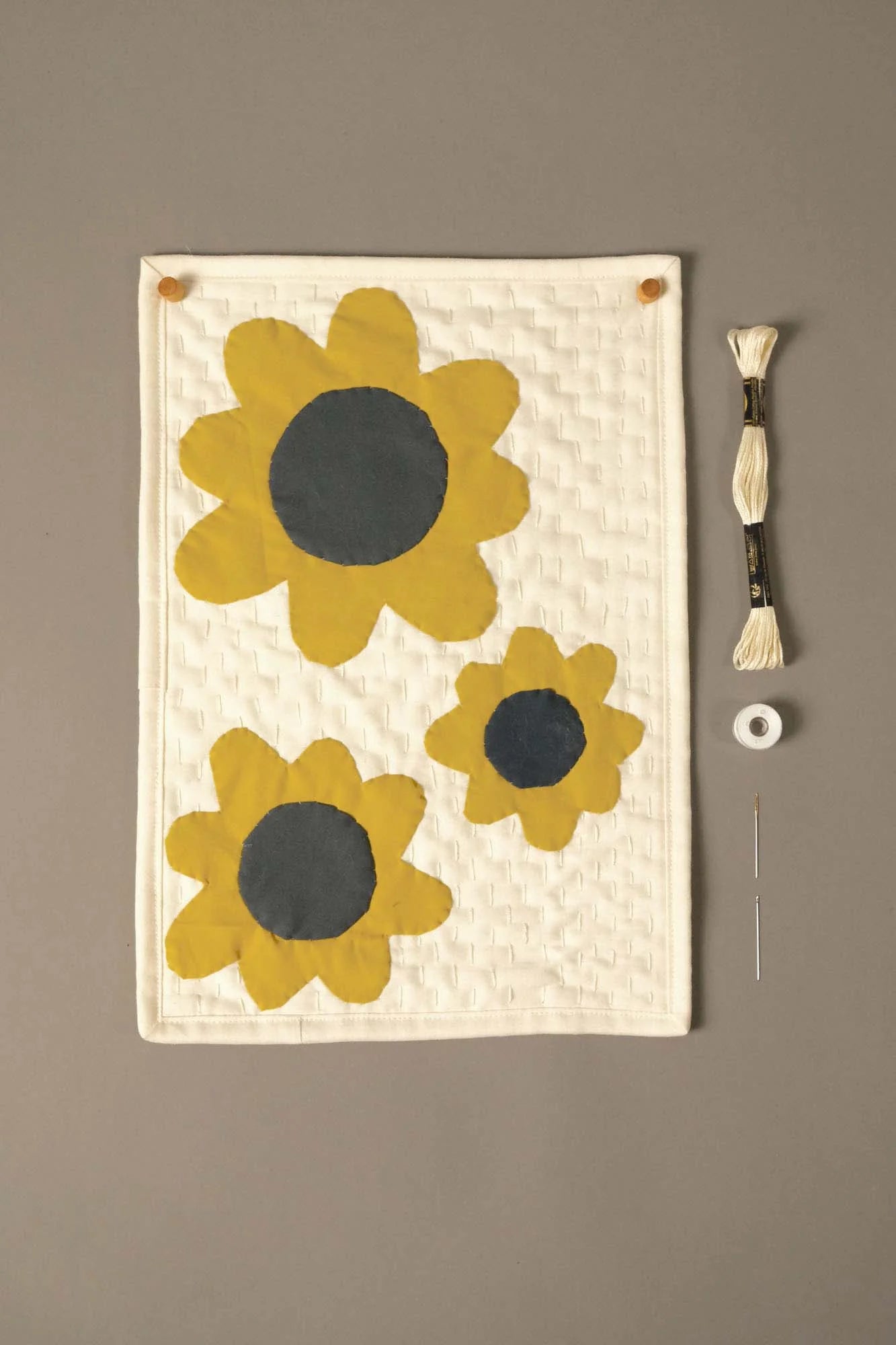 Simple Flowers DIY Sewing Kit - It's All In The Stitch (3 Colours)