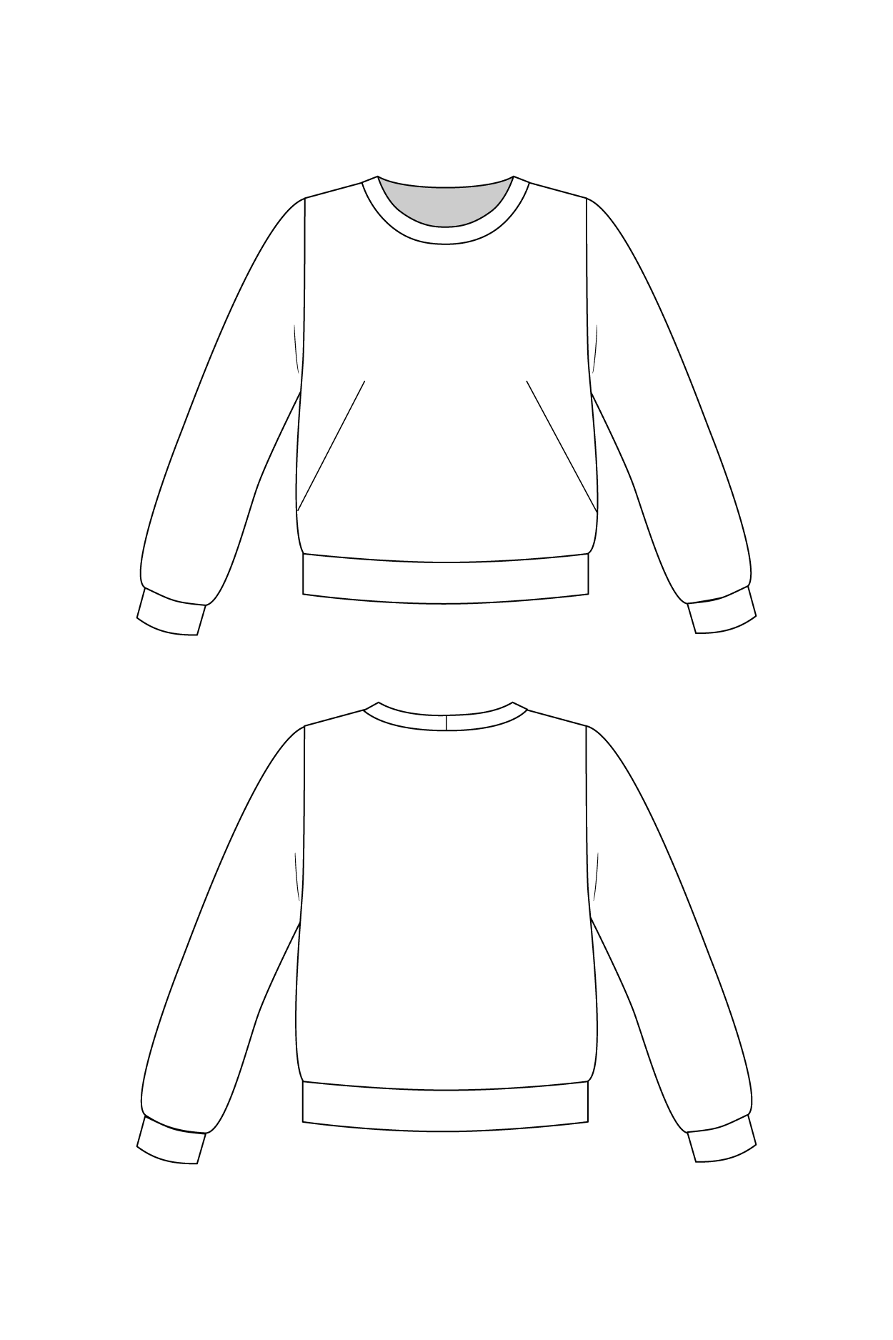 Sloane Sweatshirt - Named Clothing - Sewing Pattern - Simplifi Fabric