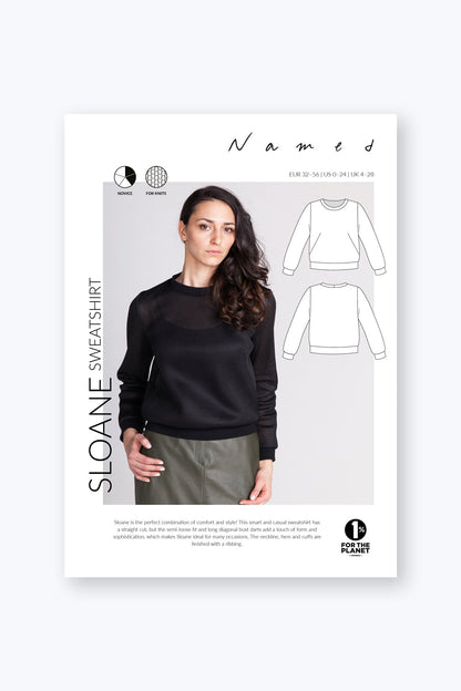 Sloane Sweatshirt - PDF Pattern - Named Clothing - Simplifi Fabric