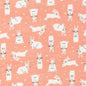 Snowhares - Pink - Winter Forest by Lemonni - Cloud 9 Fabrics - Flannel - Simplifi Fabric