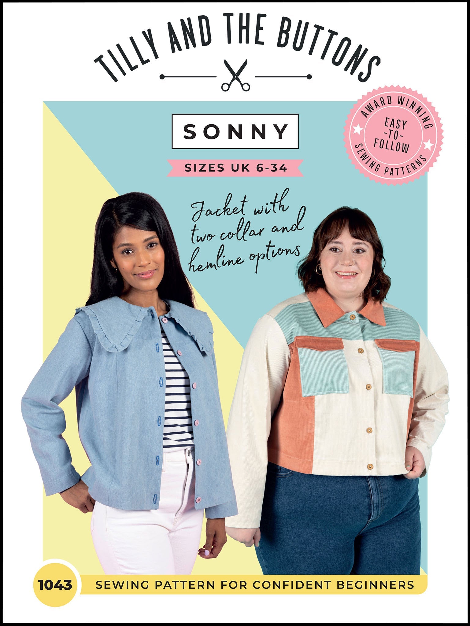 Sonny Jacket Pattern - Tilly And The Buttons - Simplifi Fabric